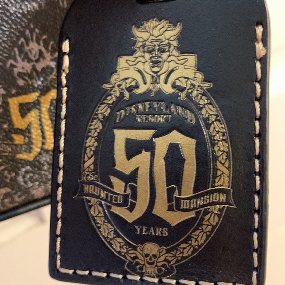 Dooney & Bourke Disneyland 50th Anniversary Haunted Mansion bag - Picture 3 of 8